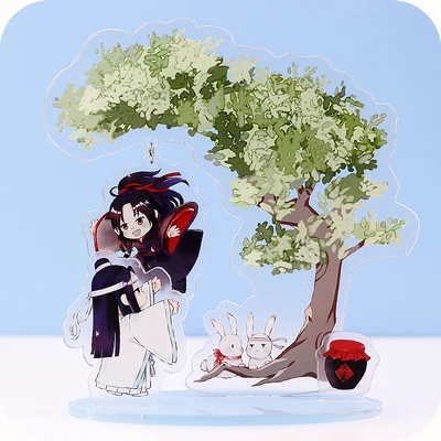 Grandmaster of Demonic Culture Anime Mo Dao Zu Shi акриловая фигурка Wei WuXian Lan WangJi стенд модель домашний