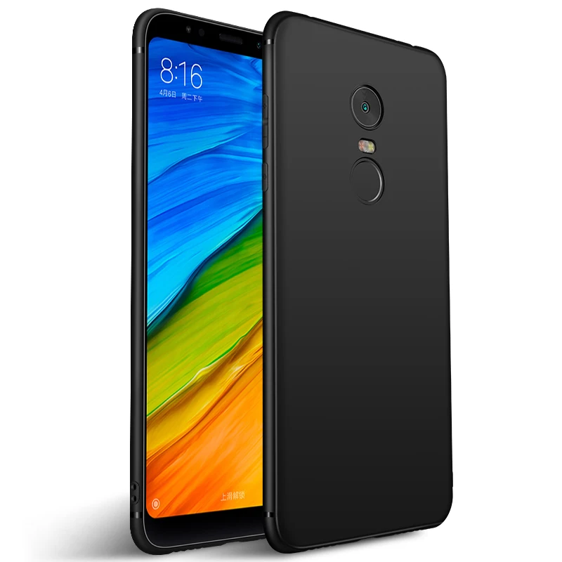 Чехол Beira для Xiaomi Redmi 5 Plus чехол 360 защитный мягкий силиконовый матовый Redmi5 Pro