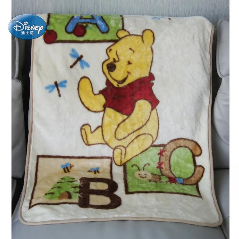 Disney мультфильм милый желтый с Винни пухом для категории A B C теплый толстый Рашель