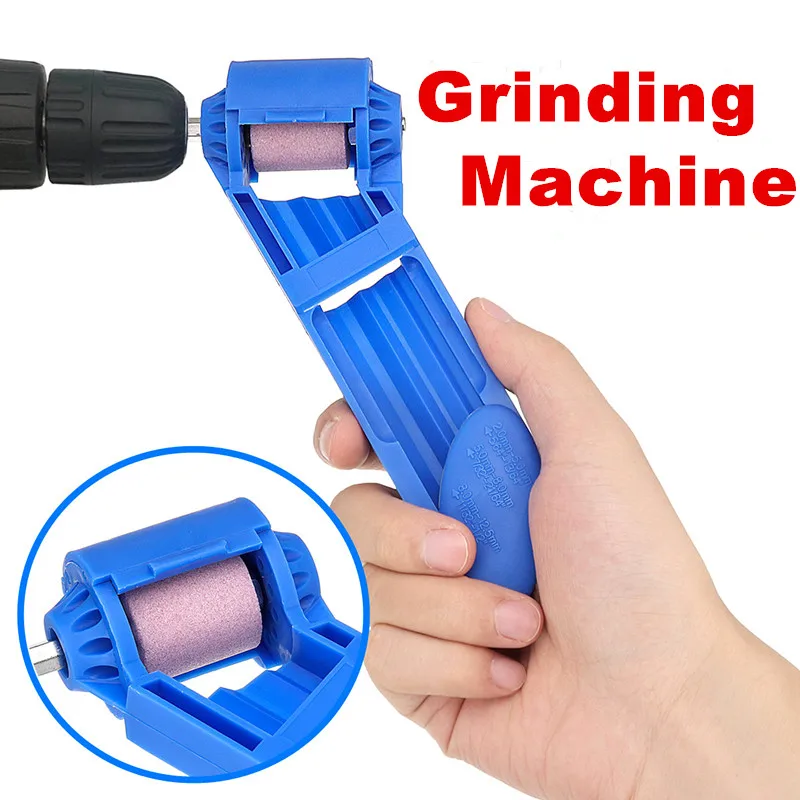 

2-12.5mm Portable Drill Bit Sharpener Corundum Grinding Wheel Powered Tool For Polishing