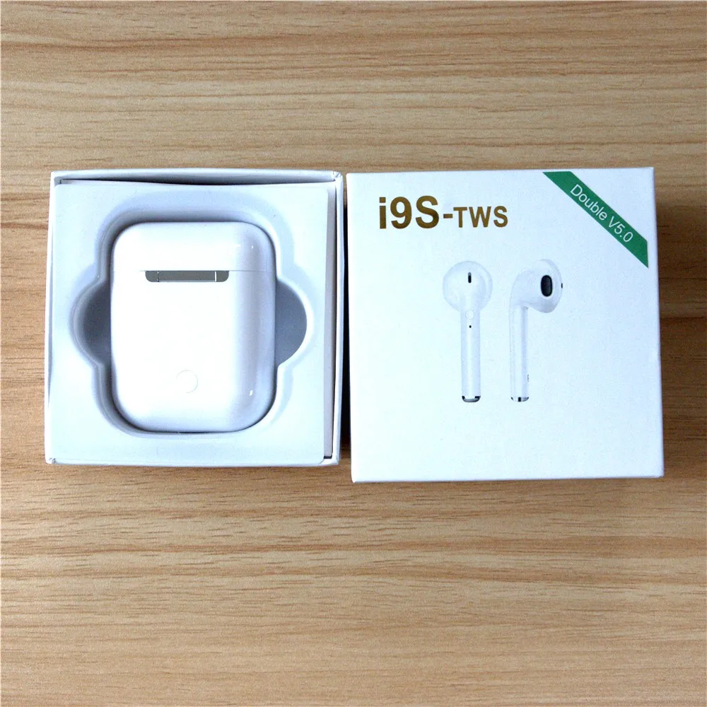 Беспроводные наушники i9s TWS Bluetooth V5.0 мини близнецы вкладыши стерео гарнитура с