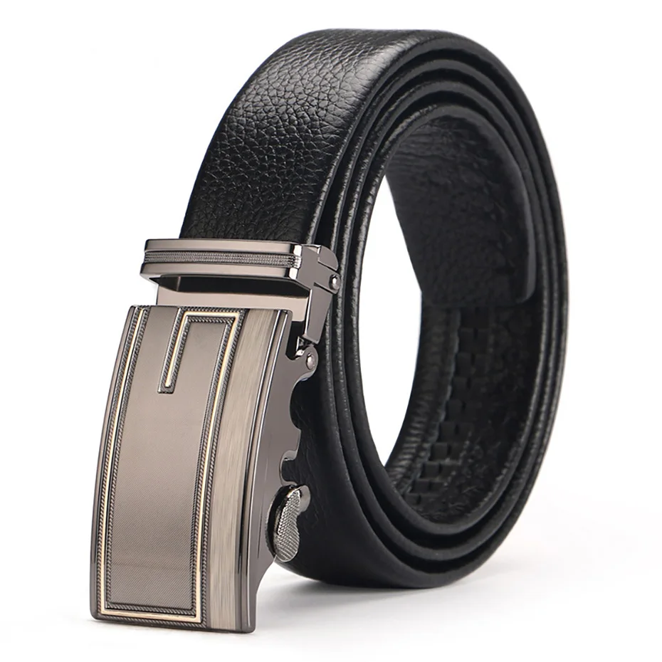 Cowherd   Men's Fashion Luxury Belts For Men Genuine Leather Belts For Man Designer Belt Cowskin High Quality Free Shipping