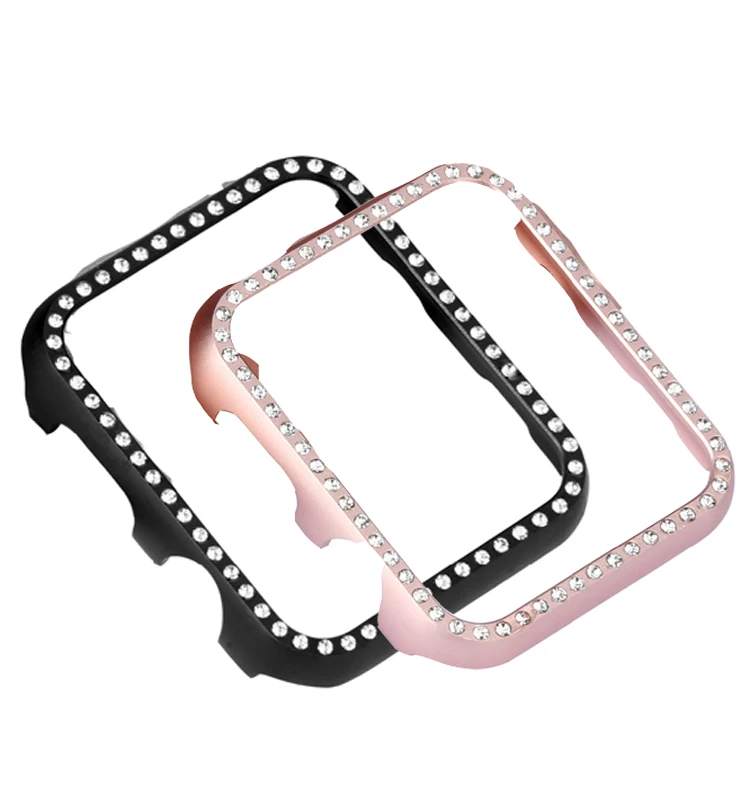 Лучшая цена жесткий защитный чехол для Apple Watch Series 4 3 2 1 38 мм 42 40 44 iwatch band|Ремешки