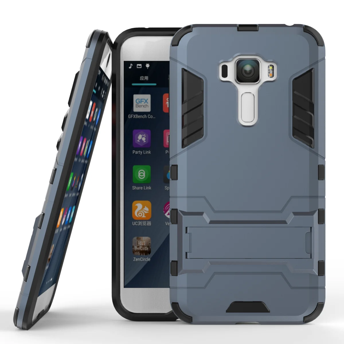 Для Asus Zenfone 3 ZE552KL чехол Z010D сверхпрочный армированный Гибридный Жесткий