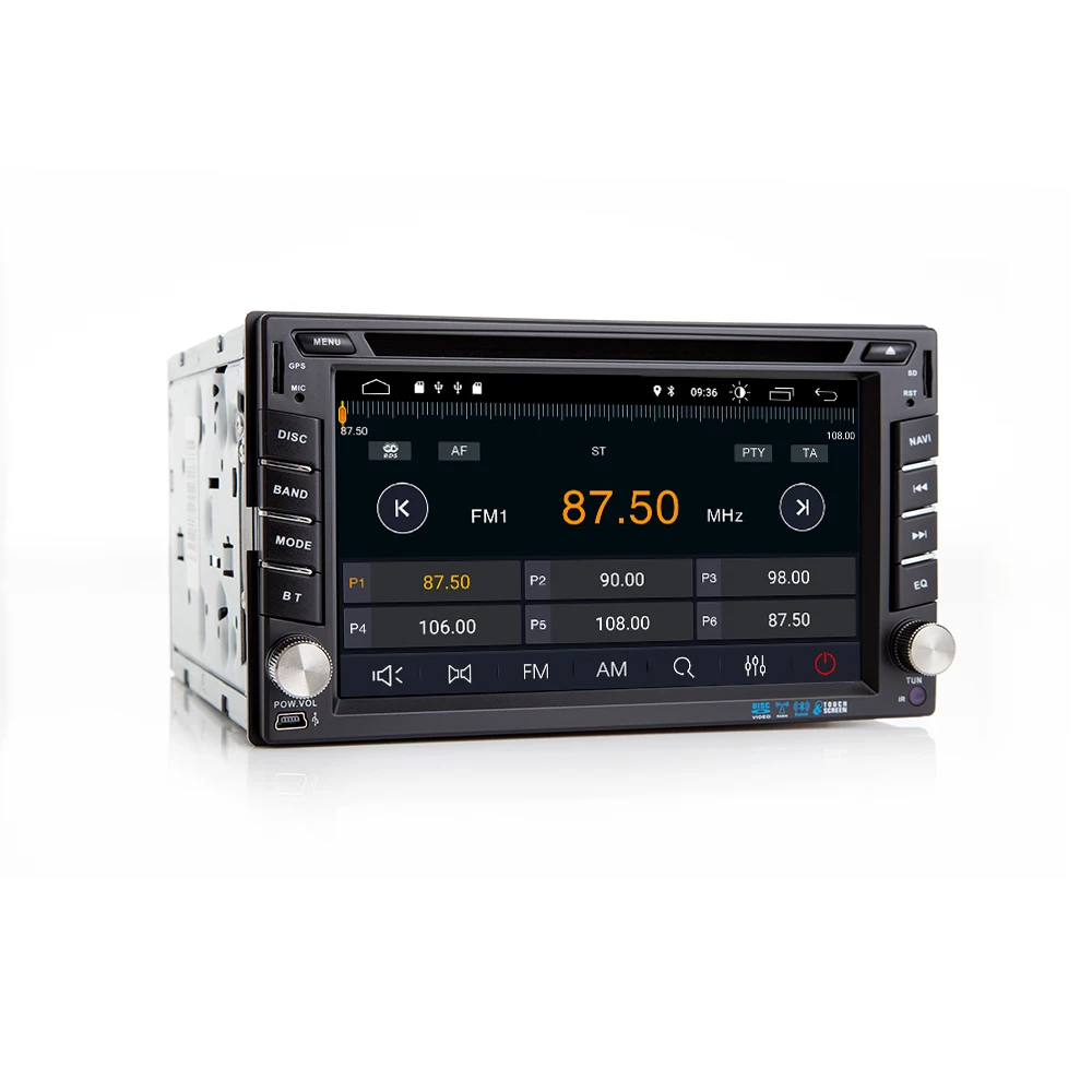 Авторадио 2 din Android 9 0 автомобильный головный блок для Nissan Note Qashqai Xtrail Almera 3