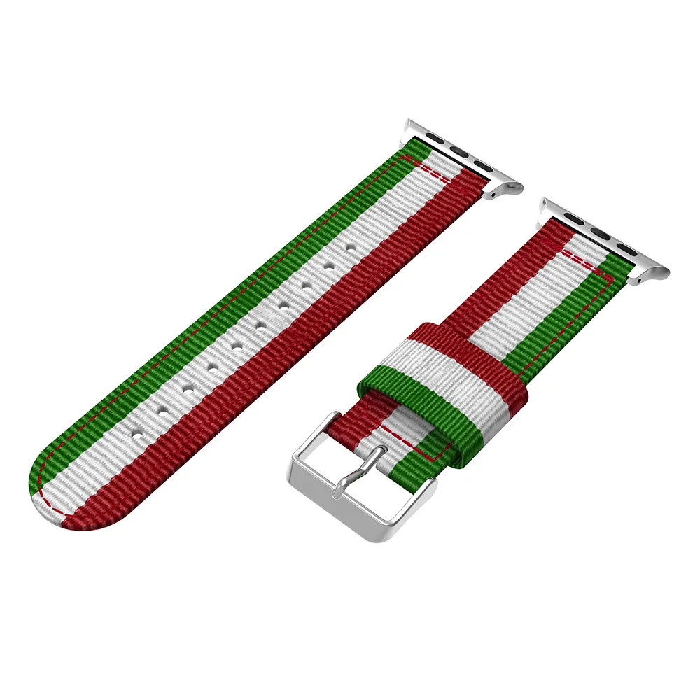 Тканый нейлоновый ремешок для apple watch 42 мм/38 мм iwatch series 3/2/1 наручный браслет часов