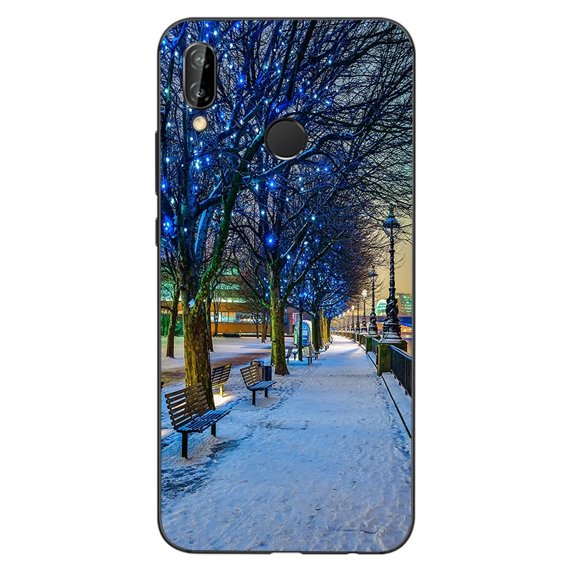 Чехол из ТПУ для Huawei P20 Lite Роскошный чехол Nova 3E милый силиконовый мягкий P 20 lite 3 E