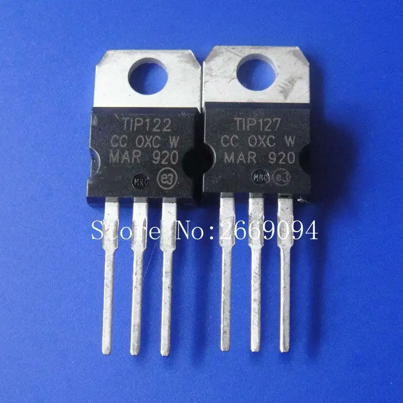 

Новые и оригинальные интегральные схемы TIP122-220 TO-220, 10 шт.