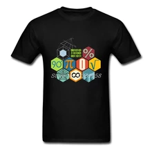 Модная брендовая мужская футболка с коротким рукавом Math Pi