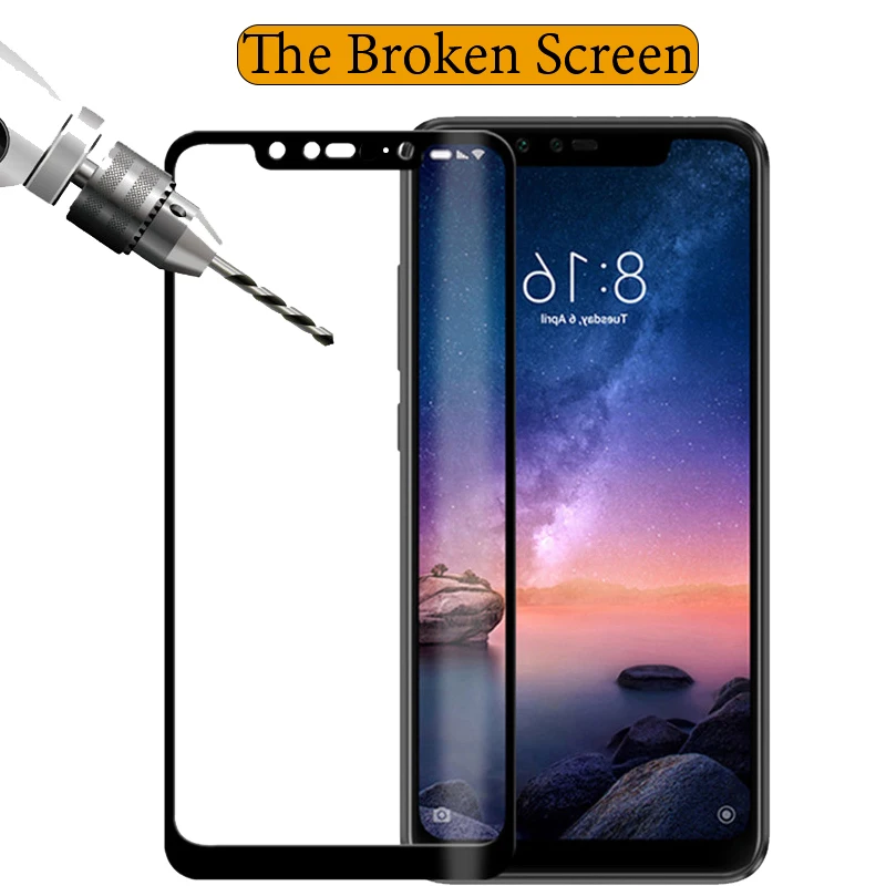 Защитное стекло на Xiaomi Redmi Note 6 pro 6pro Защитная пленка для экрана уход за кисоми siom