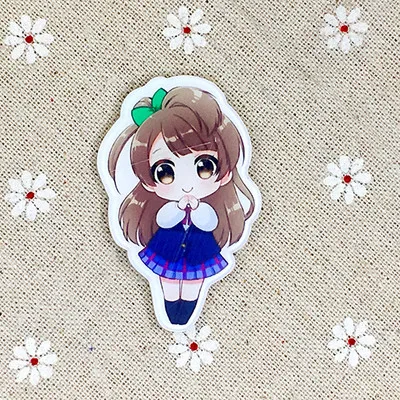 FFFPIN японская аниме одежда значок Lovelive милый нагрудник булавка брошь любовь живой Нико монеты собрать домашний Автомобиль рюкзак орнамент подарок - Цвет: Model A