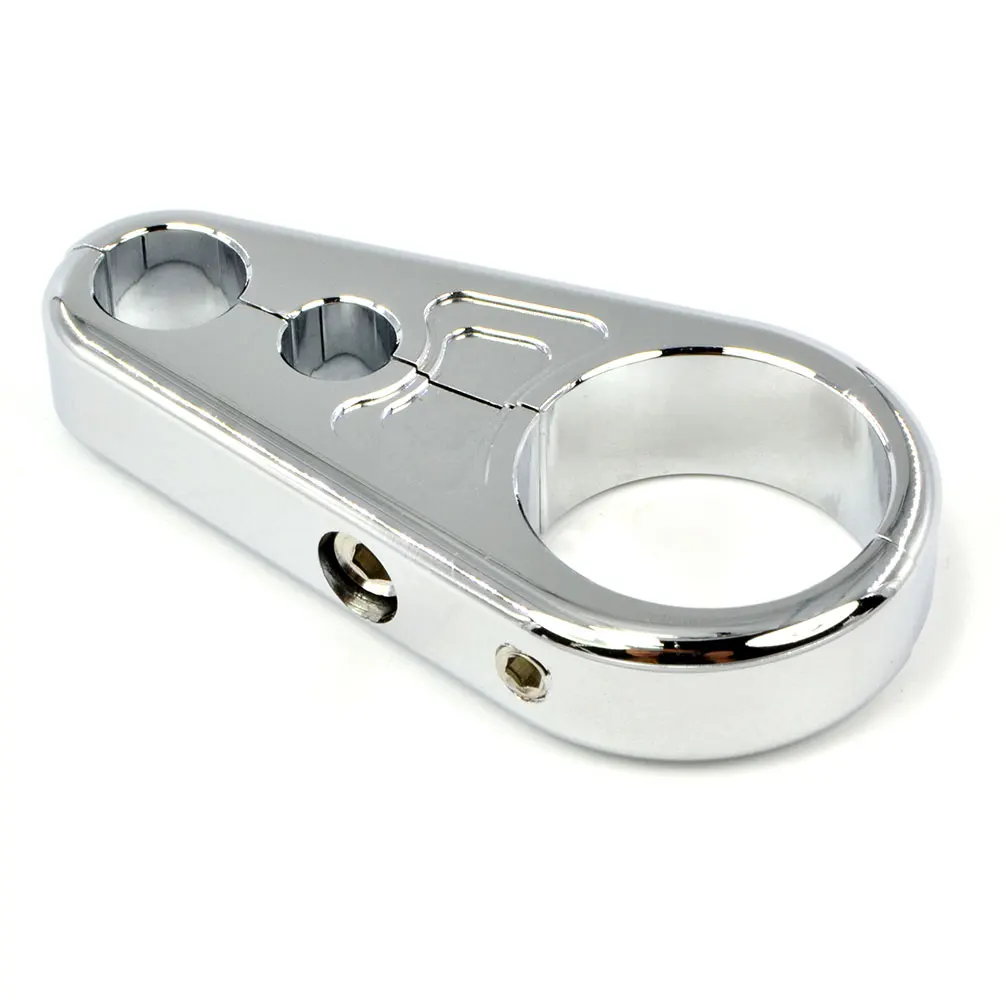 Мотоциклы сцепные кабель Провода зажим 1 &quotРучка Бар для Harley Davidson|motorcycle cable clamp|bar