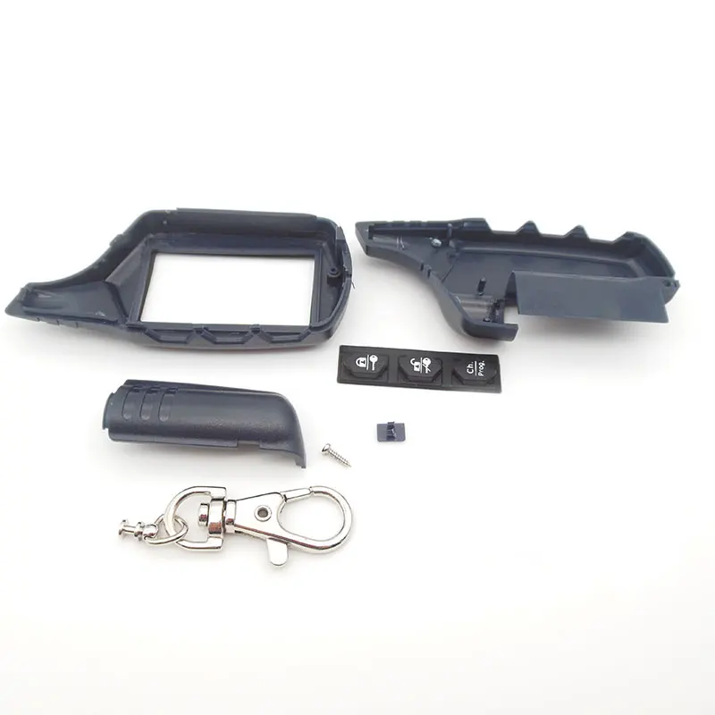 Wholesale B9 Case Keychain Trinket for 2 way Car Anti-theft Alarm System LCD Remote Control Key Fob Chain Starline B6 A91 A61 | Автомобили