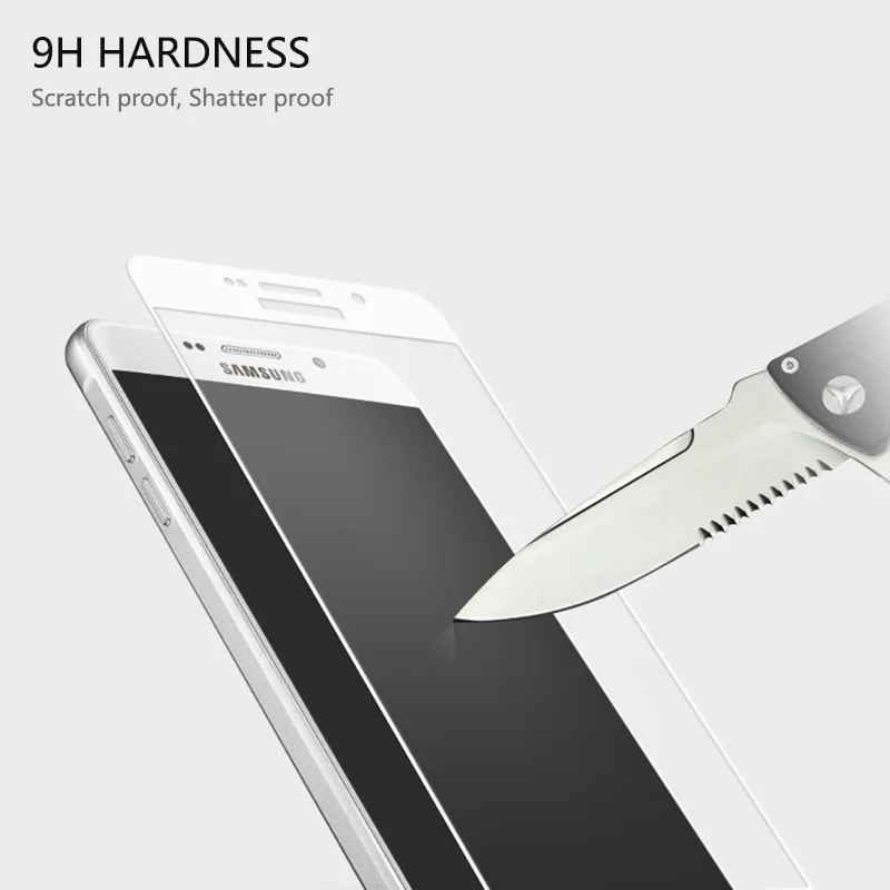 Beworlder для samsung Galaxy A5 2016 A510 Закаленное стекло протектор экрана Анти взрыв полное покрытие телефона пленка