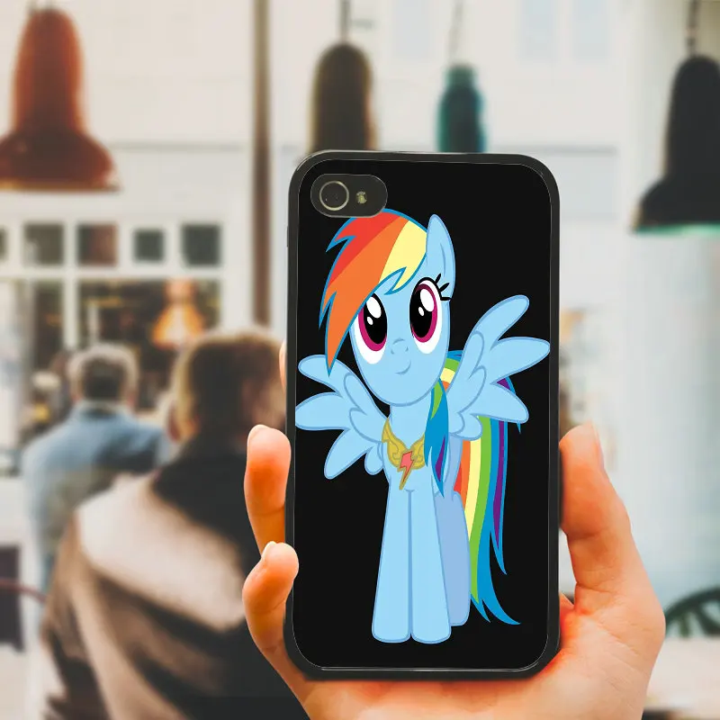 Rainbow Unicorn Horse Cell Phone Cases Hard Plastic Cover Protect for iphone 8 7 6 6S Plus X XR XS Max 5S 5 SE 4 4S Case |