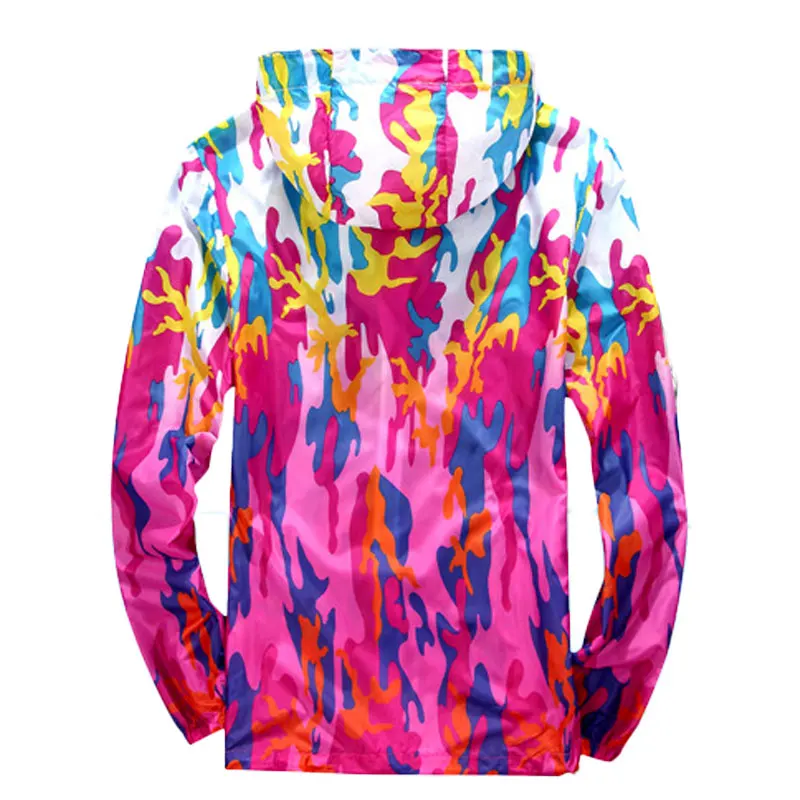 Женская тонкая камуфляжная куртка с длинным рукавом повседневная короткая