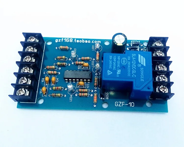 12 В постоянного тока регулятор уровня жидкости датчик обнаружения воды релейный