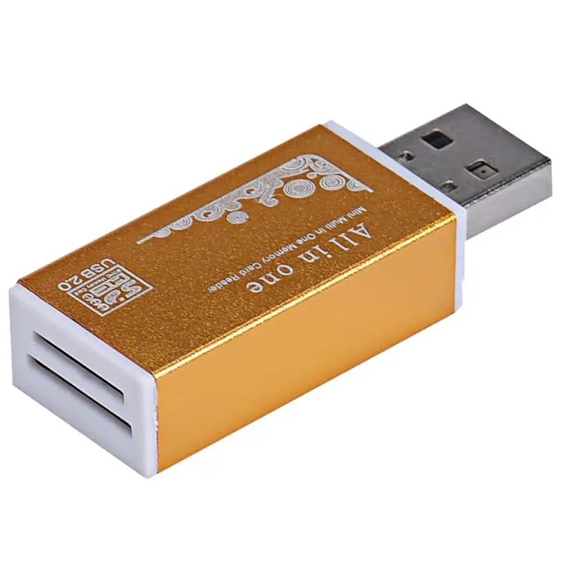 Binmer хорошая распродажа USB 2 0 все в 1 устройство для чтения нескольких карт памяти 12