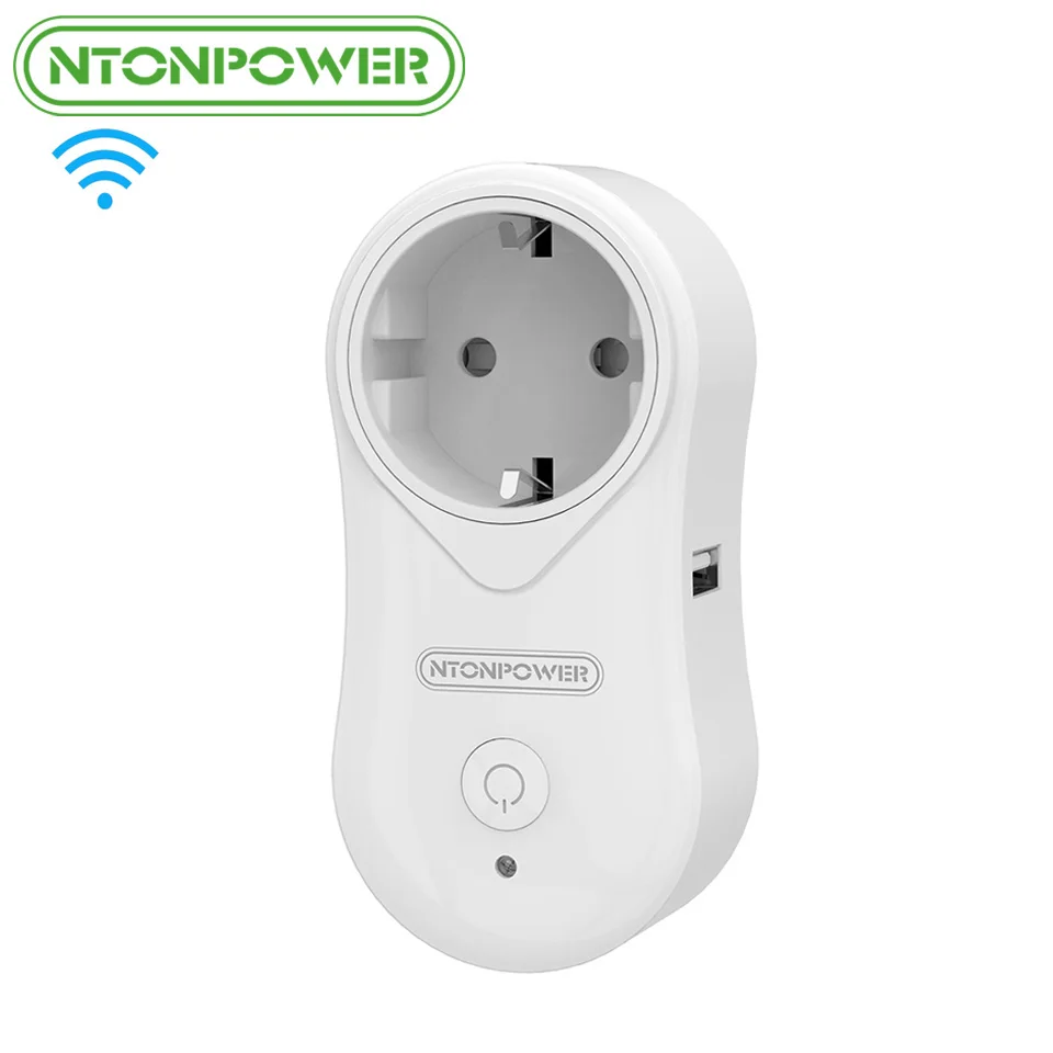 NTON power S2 умная розетка с Wi Fi штепсельная вилка европейского стандарта пульт
