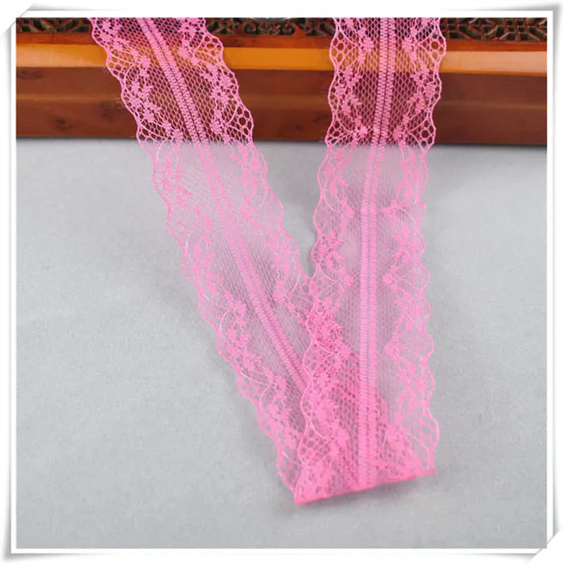 10yards african lace fabric White lace Ribbon3.8CM DIY french lace fabric embroidery net holiday decorations clothing lace Trims