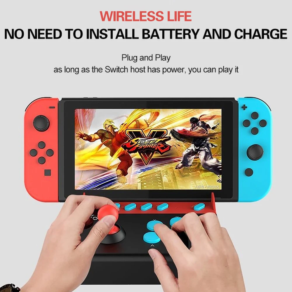 Аркадный Игровой Контроллер iPega PG 9136 для Nintendo Switch TURBO Single Rocker Gamepad аркадный