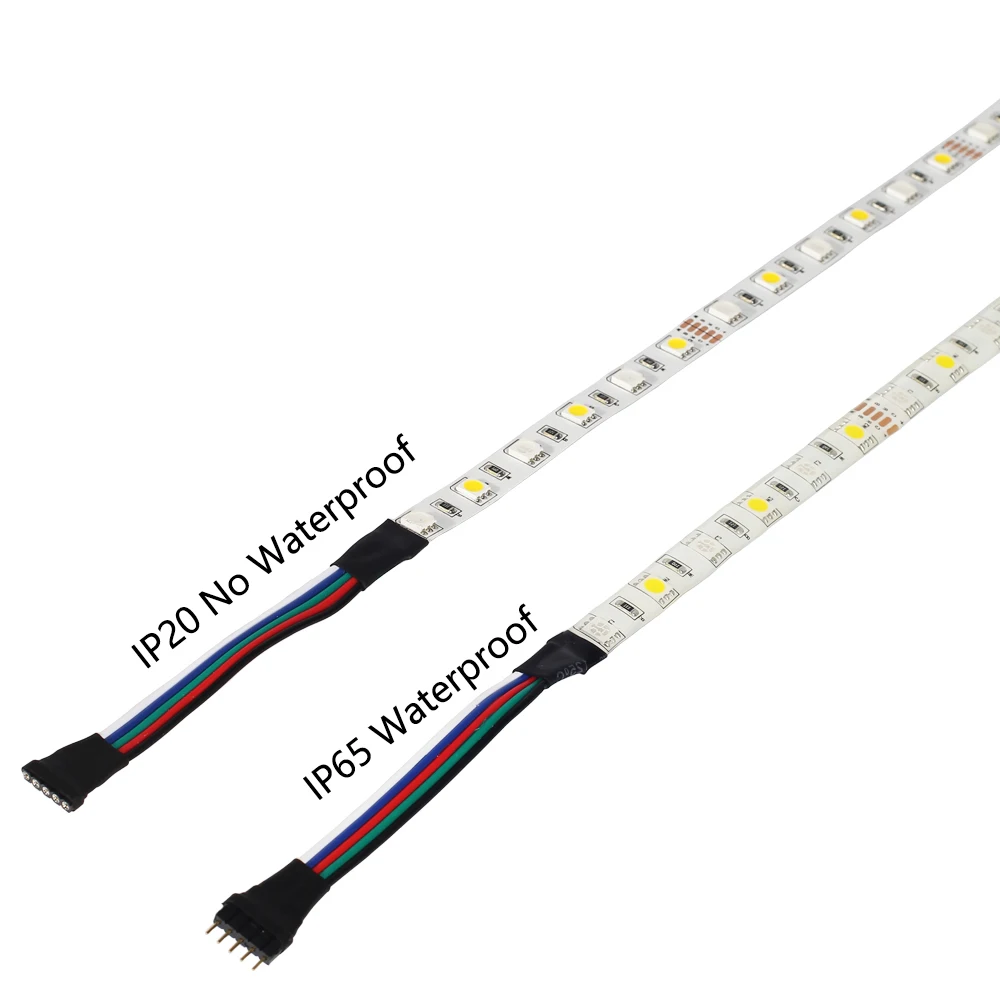 12V 5050 светодиодные ленты RGB 5 м 300 светодиодный s 5PIN Светодиодные светильник W RGBWW + 40