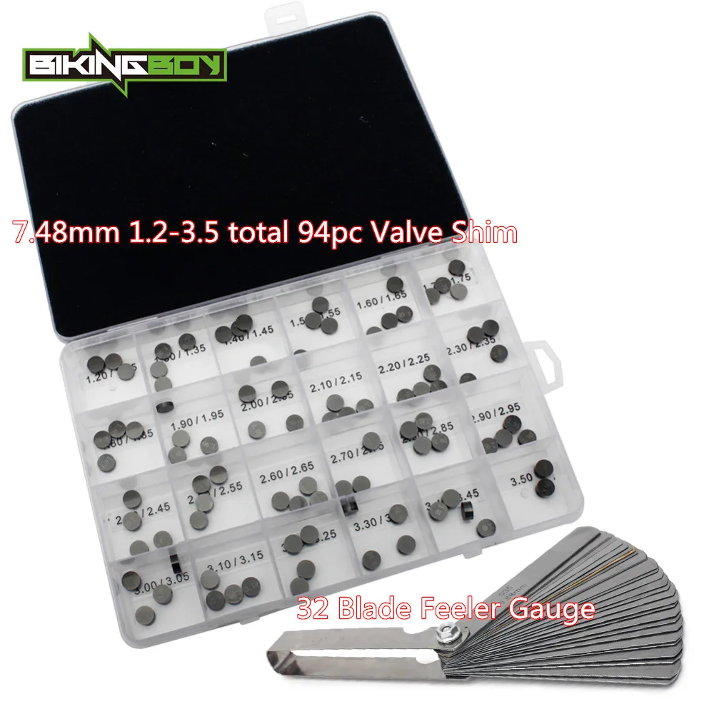 BIKINGBOY 7 48 мм прокладка клапана золотыми крыльями GL1800 перехватчик VFR800/FI Magna VF750 C
