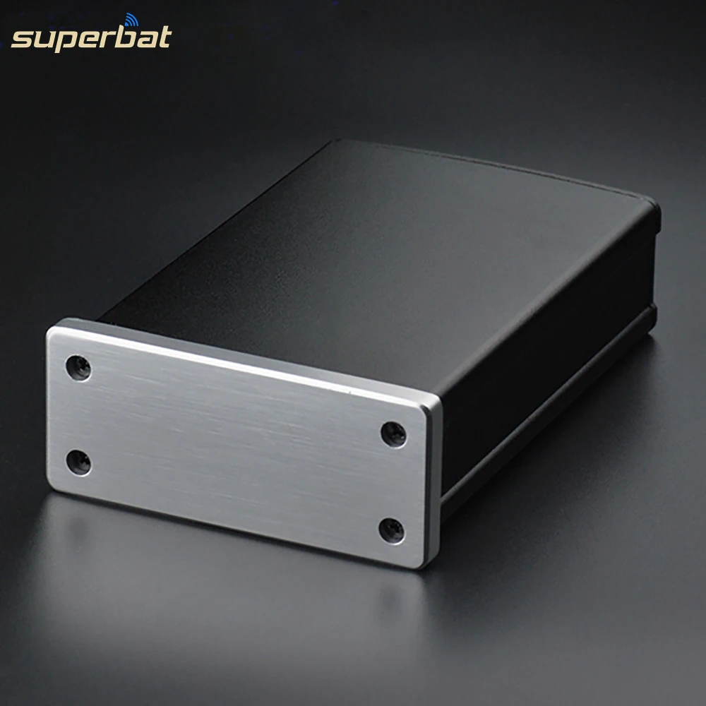 Алюминиевый Чехол для усилителя наушников Superbat 2 61 дюйма 1 08 3 94 корпус с ЦАП 66 2*27
