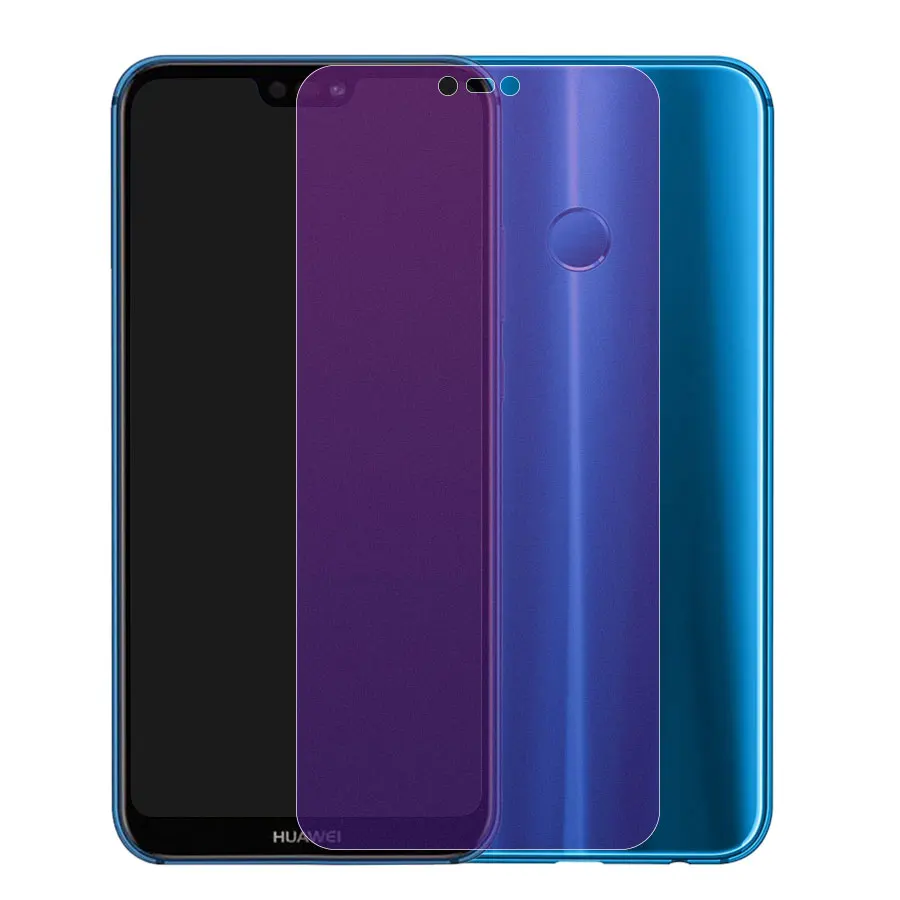 Японское закаленное стекло для huawei P20 Pro Lite P10 матовый светильник синего и