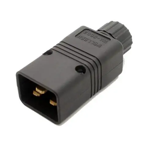 Штепсельная Вилка IEC 320 C20 штепсельная питания переменного тока компьютерная 15 А