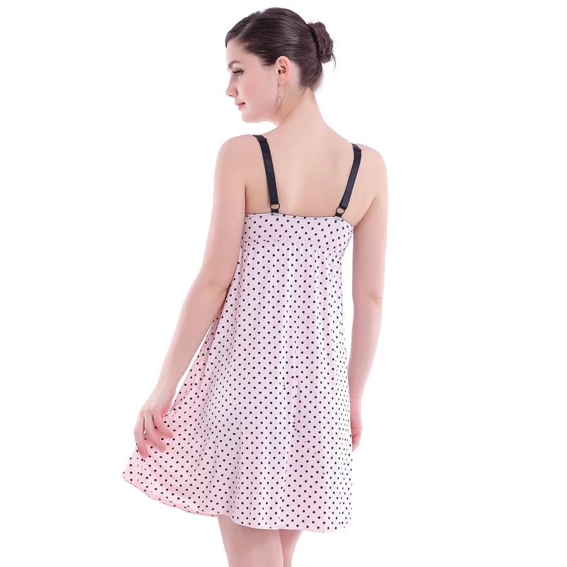 Женская ночная рубашка без рукавов для беременных|Платья| |