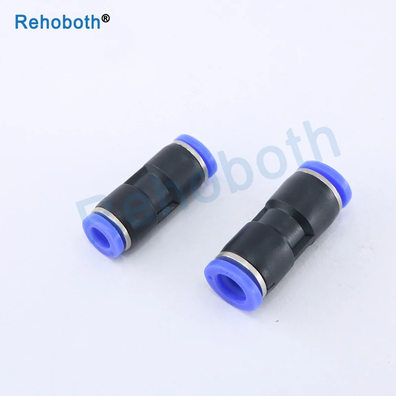 PU пневматические фитинги я тип 2 сторонняя прямая разъем для 4 мм 6 8 10 12
