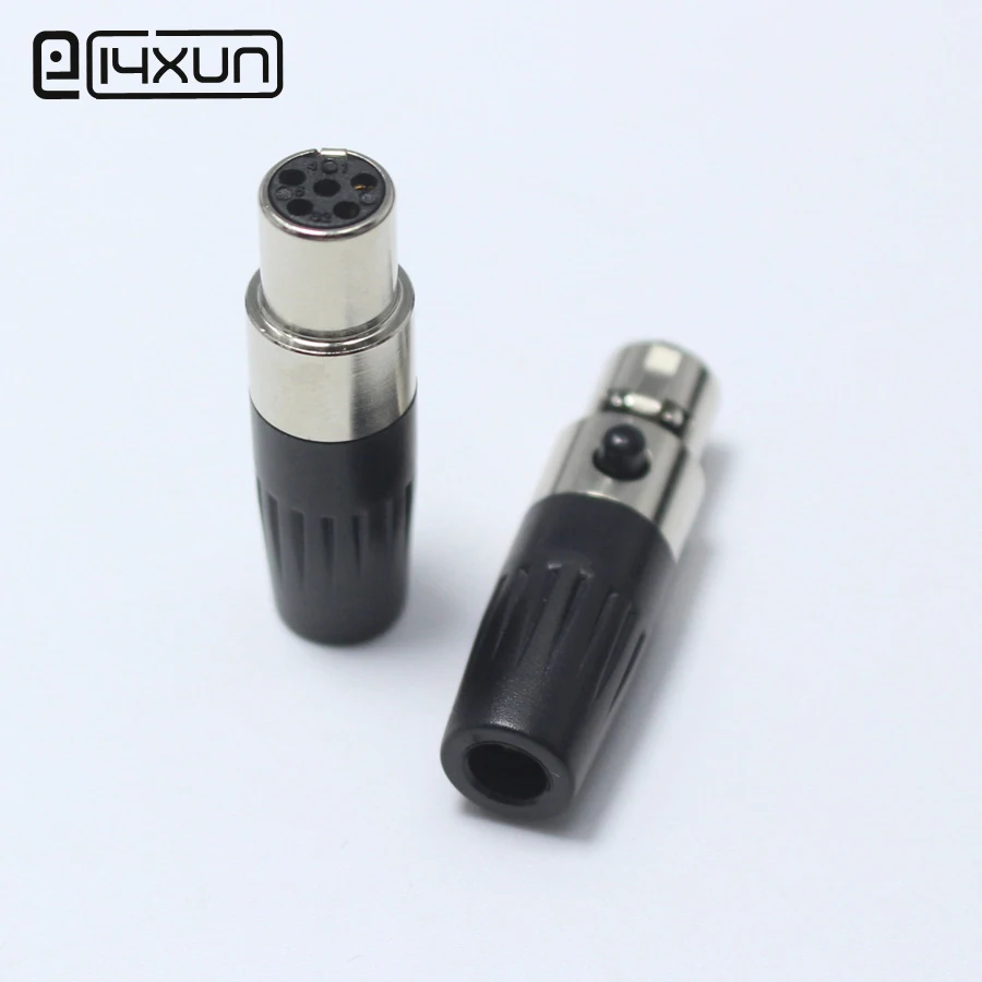 1 шт. 5 контактный разъем для микрофона Mini XLR штекер аудио крепление на шасси