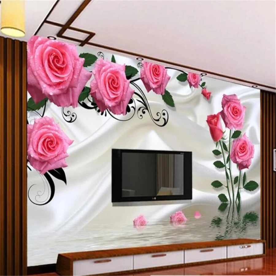 Beibehang пользовательские фото обои 3D Европейская романтическая роза фон Стена