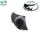 CCD автомобиль передний логотип Камера для Защитные чехлы для сидений, сшитые специально для Toyota Corolla вид спереди Логотип Камера для Автомобильный DVD андроид монитор Парковочные системы