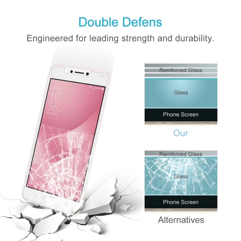 Закаленное стекло для Asus Zenfone 4 Max / Go zb452кг/ZB551KL/ZB552KL Pro 3 V V520KL/Лазерная Защитная