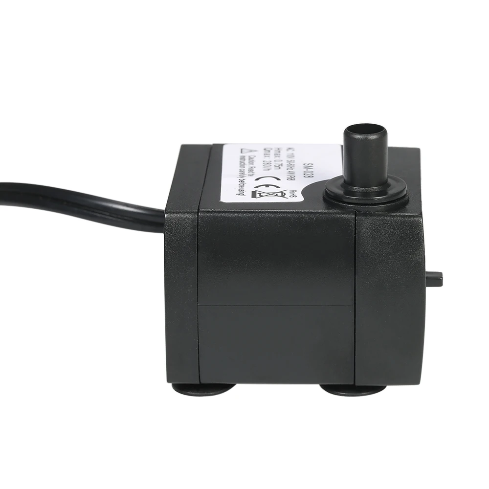 Погружной водяной насос для аквариума 1 5 л/ч 4 Вт|pump for aquarium|water pump aquariumpump pond |