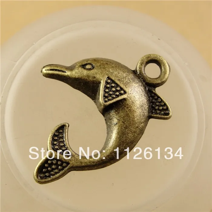 A1566 Trendy Simply Designer DIY Jewelry Alloy vintage Dolphin Accessory Factory Price | Украшения и аксессуары