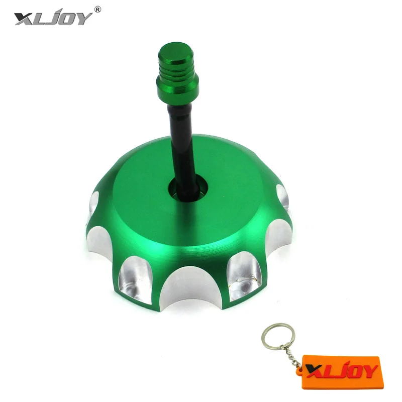 XLJOY зеленая крышка бензобака для Kawasaki KFX 450R 2008 KLX450R KX250 KX250F KX450F ATV Quad 4 колесный