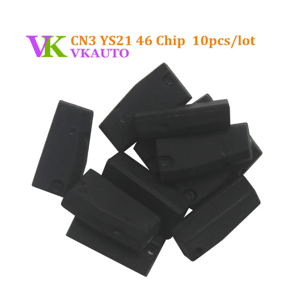 10pcs Lot  YS21 CN3 ID46 Blank Chip For Mini CN900 or ND900 Key Copy Machine Support Reuse