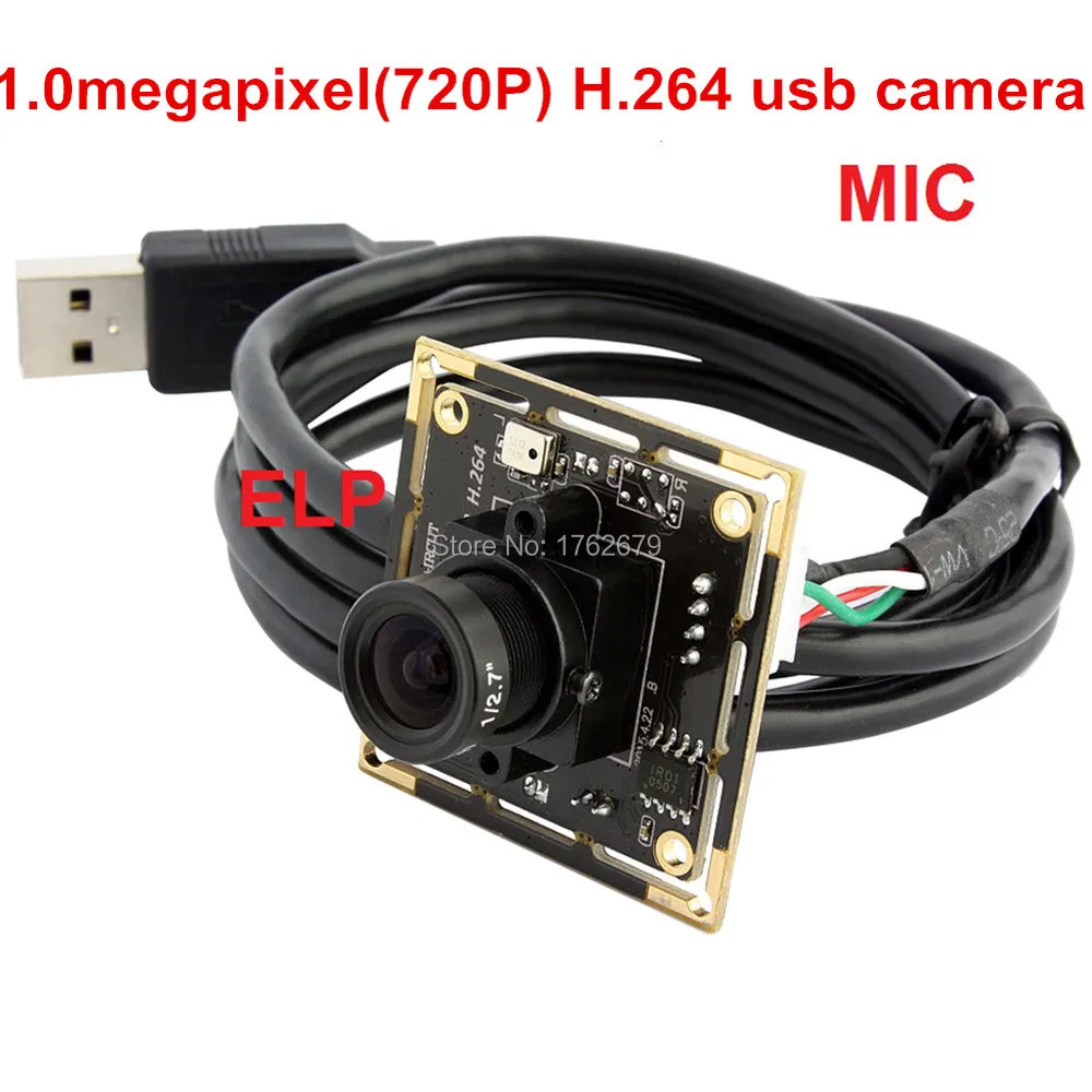 1280*720 H.264/YUY2/MJPEG микрофон cmos usb эндоскоп камера hd ELP USB100W04H L28|usb endoscope camera hd|endoscope