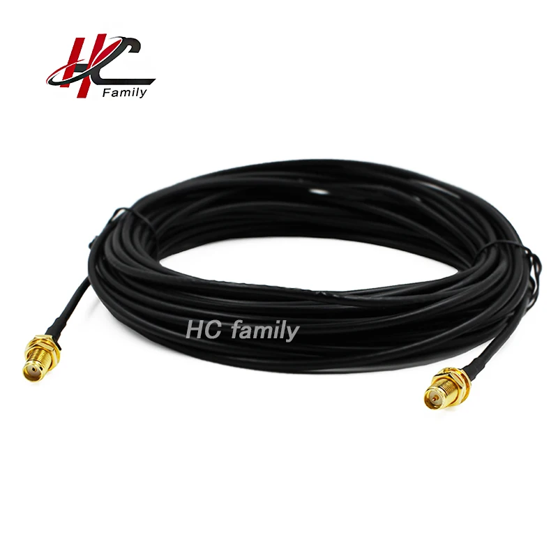10 м 393in антенные кабели RG174 RP SMA Female to Bulkhead Cable | Обустройство дома