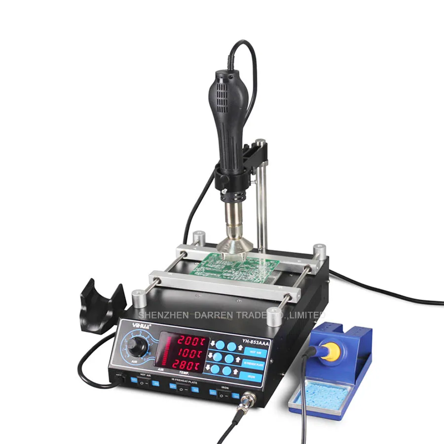 Станция для ремонта BGA сварочный аппарат тепловая пушка паяльник паяльная