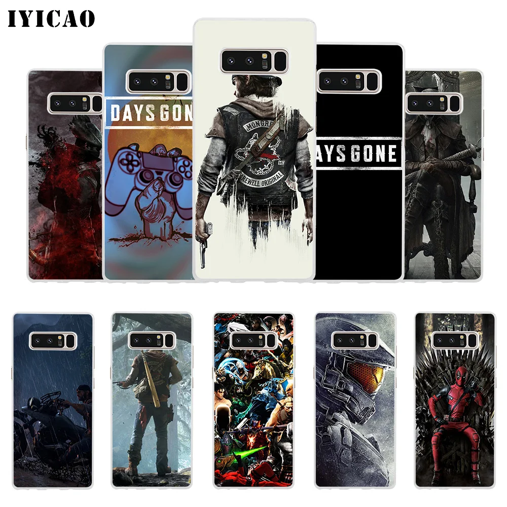 Мягкий силиконовый чехол для телефона IYICAO Days Gone game Samsung A5 A6 Plus A7 A8 A9 J3 J5 J7 Note 8 9