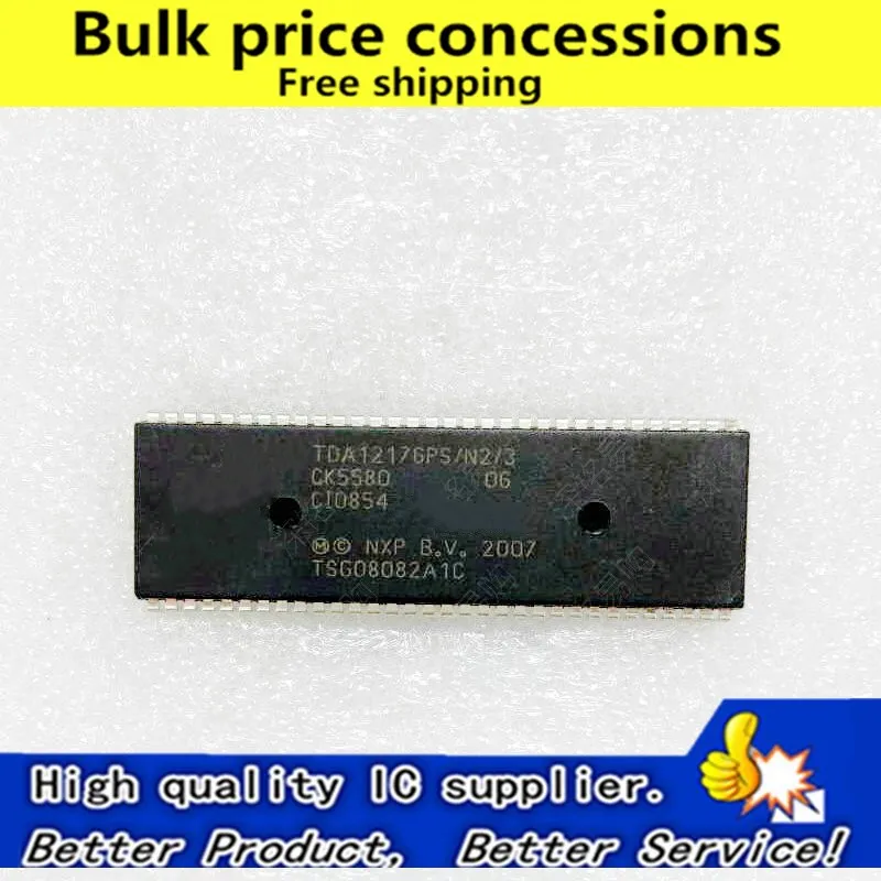 

Freeshipping 10pcs/50pcs/100pcs TDA12176S TDA12176 DIP-64 Electronic components and components terminal equipment