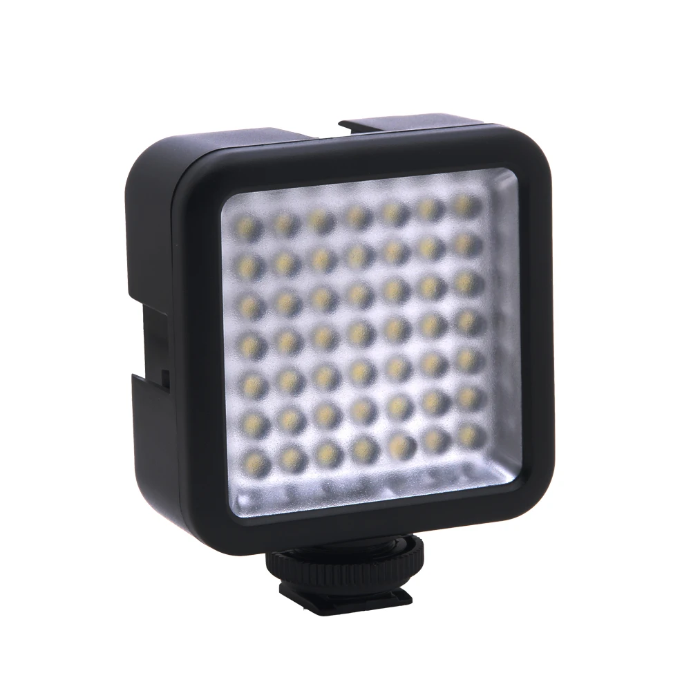 Мини DC 3V 5 W 49 LED светильник для видеокамеры панель лампа 6000K Canon Nikon DSLR камера