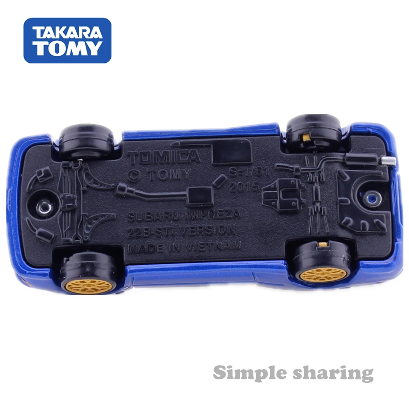 Takara Tomy Tomica Premium NO. 15 Subaru Impreza 22B STi версия Авто спортивный автомобиль двигатели