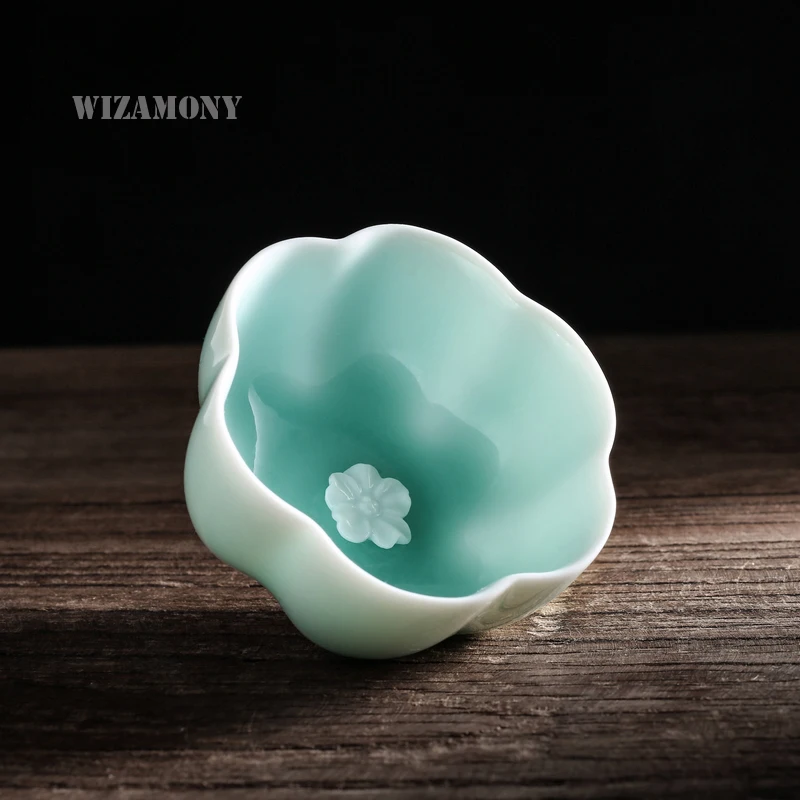 Китайская чаша для чая Longquan Celadon китайская гайвань около 75 мл фарфоровый чайник с