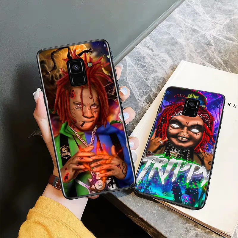 Силиконовый чехол Trippie redd Lifes a trip для Samsung A2 Core A3 A5 A6 Plus A7 A8 A9 A10 A30 A50 A60 A70 A10S A30S A50S A70s |