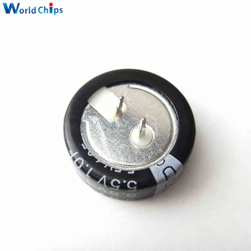 1F 5,5 V фарад конденсатор 5,5 v 1F 1.0F супер конденсатор кнопка типа H/V/C Тип 5.5V1F ультра конденсатор низкая ЭСР высокая частота